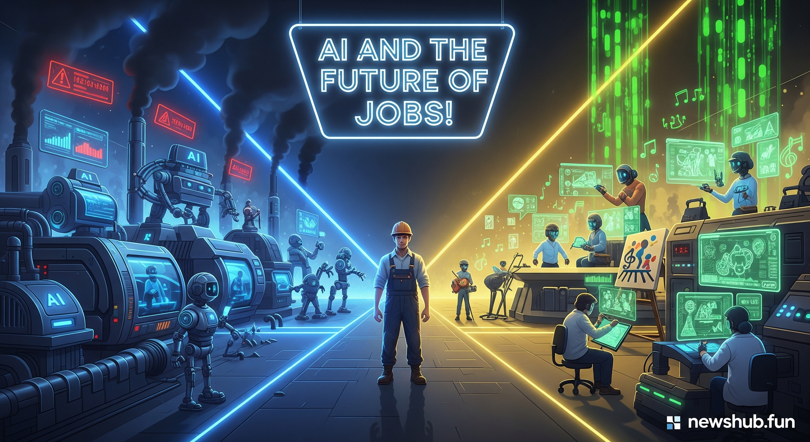 Artificial Intelligence and the Future of Jobs: Opportunities, Risks, and the Path Ahead